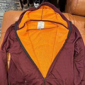 Electric eyewear long sleeve hoodie zip up